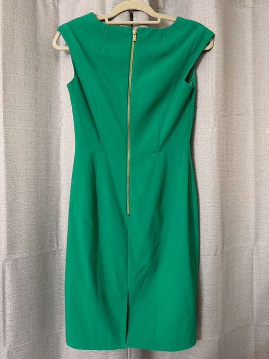 Calvin Klein Green Midi Dress - Picture 2 of 5
